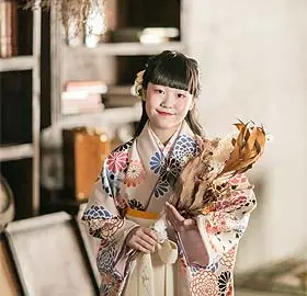 浜松 着物 リリィ 小学生袴の写真撮影