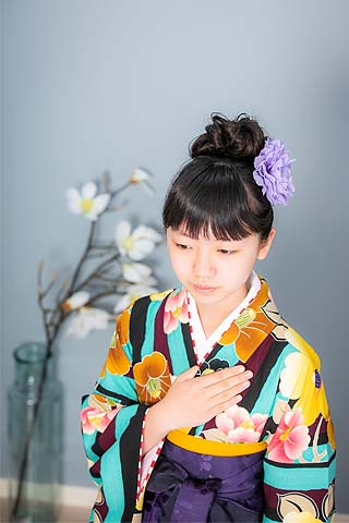 リリィ浜松 カラフルな卒業式ジュニア袴